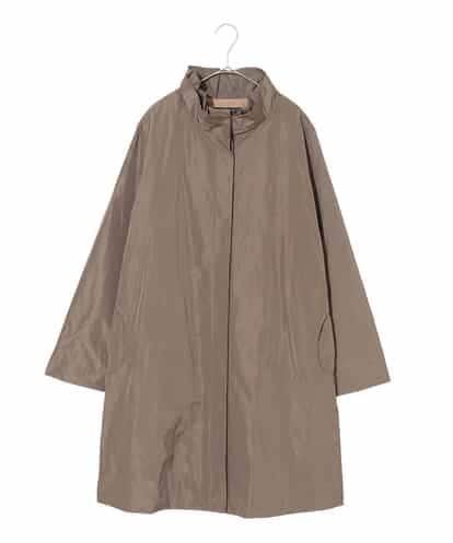 RLUCD01560 HIROKO BIS GRANDE 【大きいサイズ】メモリータフタフリルカラーコート