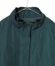 RLUCD01560 HIROKO BIS GRANDE(ヒロコ ビス グランデ) 【大きいサイズ】メモリータフタフリルカラーコート ブラウン