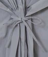 RLUCP01410 HIROKO BIS GRANDE(ヒロコ ビス グランデ) 【洗える】ストール衿ショートコート ライトグレー