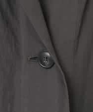 RLUED40470 HIROKO BIS GRANDE(ヒロコ ビス グランデ) ドレープワッシャーロング丈コート ダークグレー