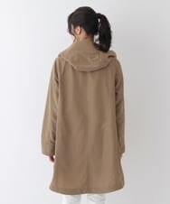RLUES01550 HIROKO BIS GRANDE(ヒロコ ビス グランデ) ラウンドヘムステッチアクセントライトコート ベージュ