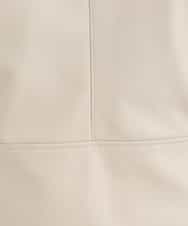 RLWLT01710 HIROKO BIS GRANDE(ヒロコ ビス グランデ) ラムレザータックデザインジャケット アイボリー