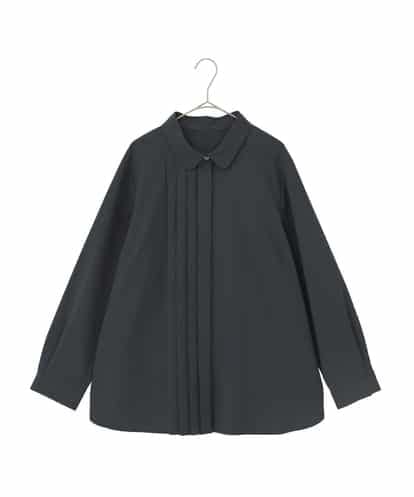 RMBDD70250  【大きいサイズ】タックデザインタイプライターシャツ