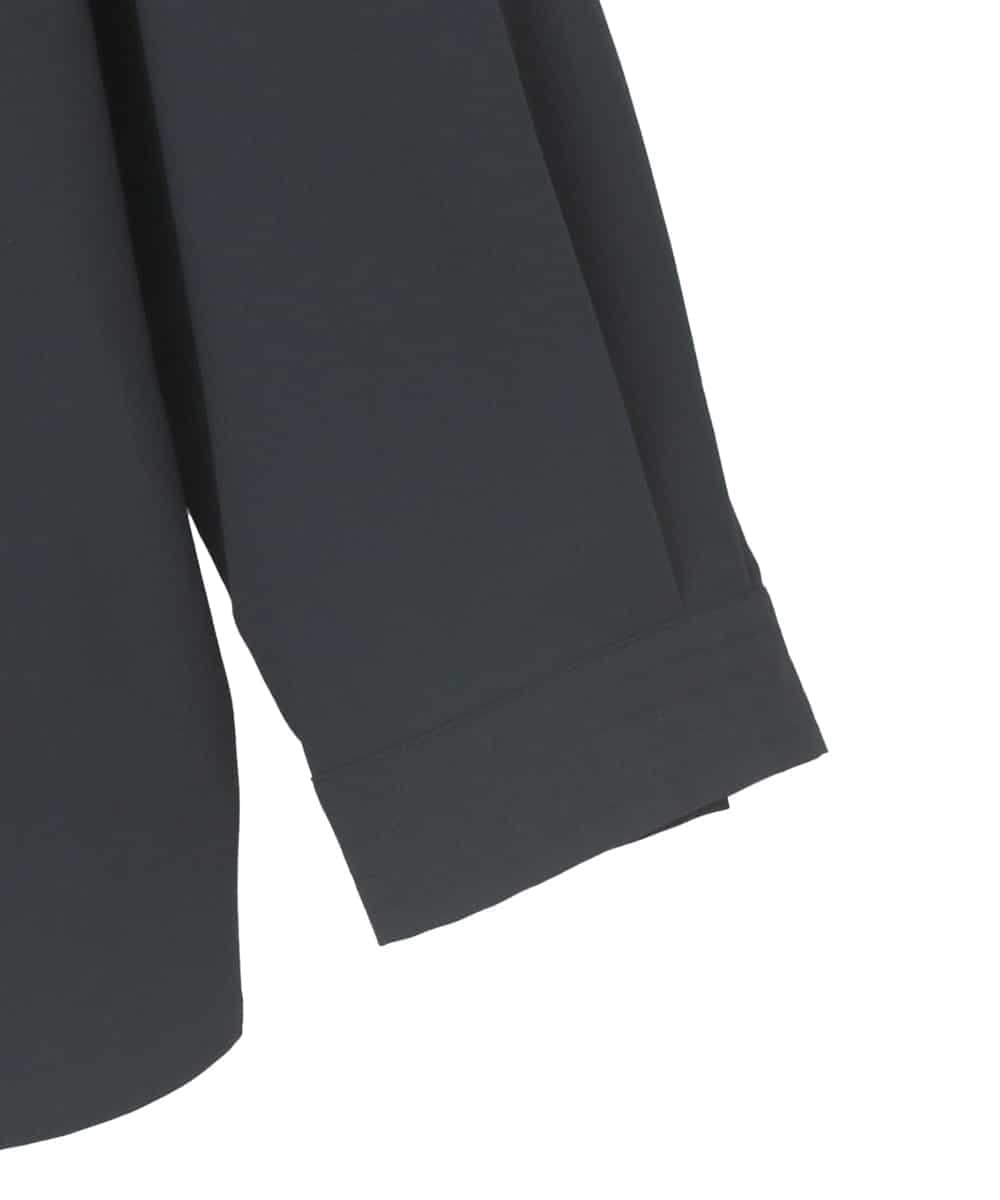 RMBDD70250 HIROKO BIS GRANDE(ヒロコ ビス グランデ) 【大きいサイズ】タックデザインタイプライターシャツ ネイビー