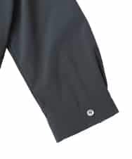 RMBDD70250 HIROKO BIS GRANDE(ヒロコ ビス グランデ) 【大きいサイズ】タックデザインタイプライターシャツ ネイビー