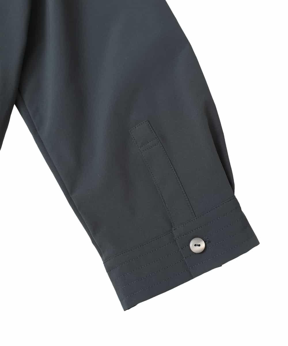 RMBDD70250 HIROKO BIS GRANDE(ヒロコ ビス グランデ) 【大きいサイズ】タックデザインタイプライターシャツ ネイビー