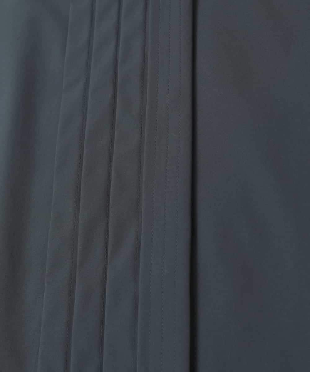 RMBDD70250 HIROKO BIS GRANDE(ヒロコ ビス グランデ) 【大きいサイズ】タックデザインタイプライターシャツ ネイビー