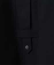 RMBDS71260 HIROKO BIS GRANDE(ヒロコ ビス グランデ) 【洗える】バンドカラーボタンデザインシャツ ネイビー