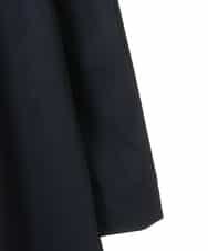 RMBDV64350 HIROKO BIS GRANDE(ヒロコ ビス グランデ) 【大きいサイズ】シャーリングデザインロングシャツ /洗濯機で洗える ネイビー