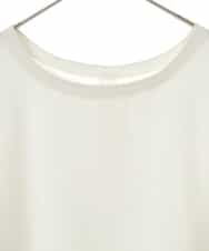 RMBFP60180 HIROKO BIS GRANDE(ヒロコ ビス グランデ) 【洗える】シンプルジョーゼットプルオーバー ホワイト