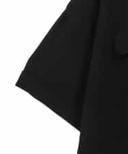 RMBFT70250 HIROKO BIS GRANDE(ヒロコ ビス グランデ) 【洗える】コンフォートオーバーシルエットシャツ ブラック