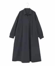 RMEDD71310 HIROKO BIS GRANDE(ヒロコ ビス グランデ) 【大きいサイズ】タイプライターシャツワンピース ネイビー