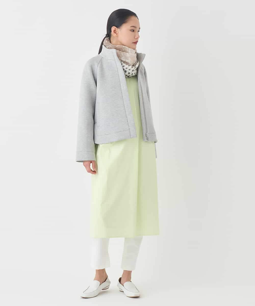 RMEDD71310 HIROKO BIS GRANDE(ヒロコ ビス グランデ) 【大きいサイズ】タイプライターシャツワンピース ラベンダー