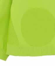 RMFDD60200 HIROKO BIS GRANDE(ヒロコ ビス グランデ) 【大きいサイズ】ドットジャガードニットプルオーバー /洗える グリーン