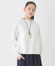 RMFDD60200 HIROKO BIS GRANDE(ヒロコ ビス グランデ) 【大きいサイズ】ドットジャガードニットプルオーバー グリーン