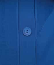 RMFDD61250 HIROKO BIS GRANDE(ヒロコ ビス グランデ) 【大きいサイズ】ドットジャガードペプラムニットカーディガン /洗える ブルー