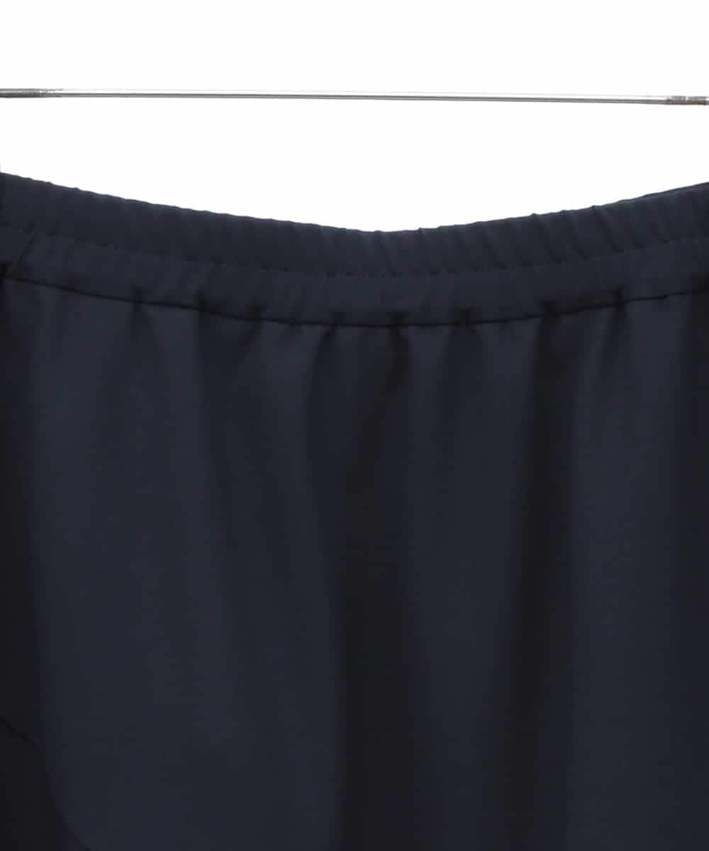 RMHAA75250 HIROKO BIS GRANDE(ヒロコ ビス グランデ) 【大きいサイズ】バイヤス切り替えストレッチスカート /洗える ネイビー