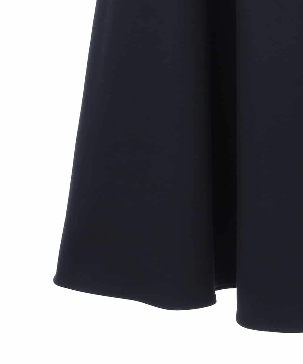 RMHAA75250 HIROKO BIS GRANDE(ヒロコ ビス グランデ) 【大きいサイズ】バイヤス切り替えストレッチスカート /洗える ネイビー