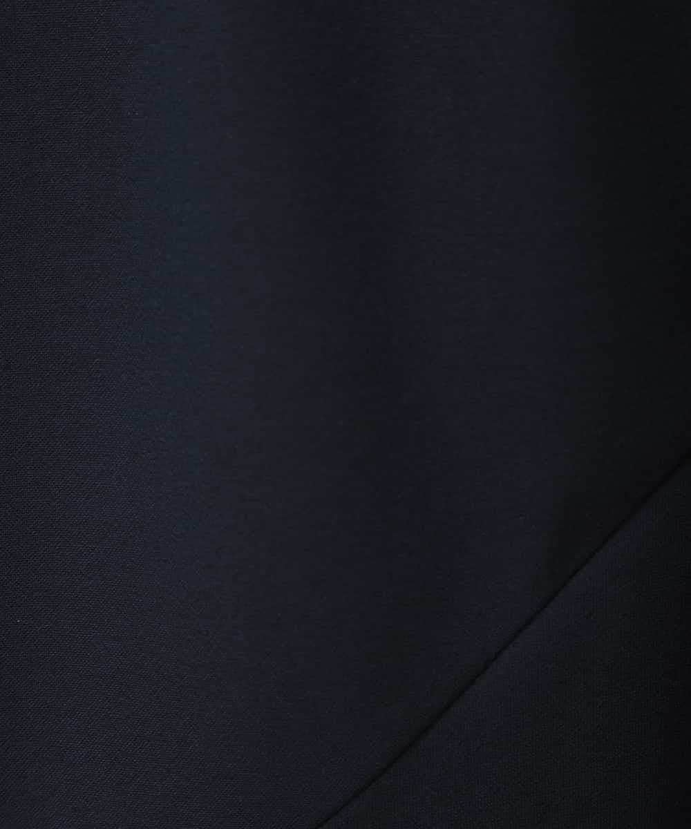 RMHAA75250 HIROKO BIS GRANDE(ヒロコ ビス グランデ) 【大きいサイズ】バイヤス切り替えストレッチスカート /洗える ネイビー