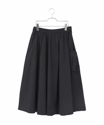 RMHDD80250  【大きいサイズ】ハイストレッチギャザーフレアスカート