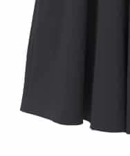 RMHDD80250 HIROKO BIS GRANDE(ヒロコ ビス グランデ) 【大きいサイズ】ハイストレッチギャザーフレアスカート ネイビー