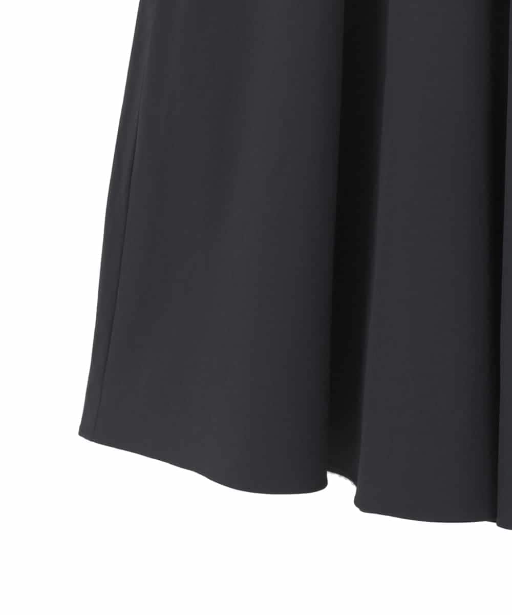 RMHDD80250 HIROKO BIS GRANDE(ヒロコ ビス グランデ) 【大きいサイズ】ハイストレッチギャザーフレアスカート ネイビー