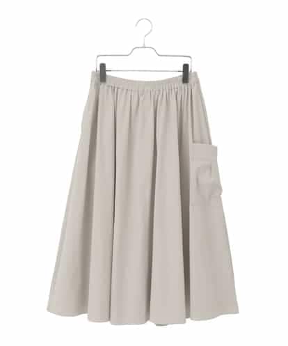 RMHDD80250 HIROKO BIS GRANDE 【大きいサイズ】ハイストレッチギャザーフレアスカート