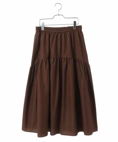 ロングスカート　ヒロコビス セール】 変形アコーディオンプリーツスカート /洗える （ロング