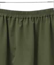 RMHLW62250 HIROKO BIS GRANDE(ヒロコ ビス グランデ) 【大きいサイズ】ポプリンストレッチバルーンスカート /洗濯機で洗える カーキ