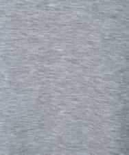 RMKAA70170 HIROKO BIS GRANDE(ヒロコ ビス グランデ) 【大きいサイズ】メローフリルハイネックカットソー /洗える ライトグレー