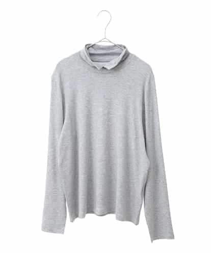 RMKAB71160 HIROKO BIS GRANDE 【大きいサイズ】スリットハイネックカットソー /洗える