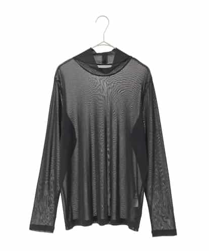 RMKAG85080 HIROKO BIS GRANDE 【大きいサイズ】シアーハイネックプルオーバー