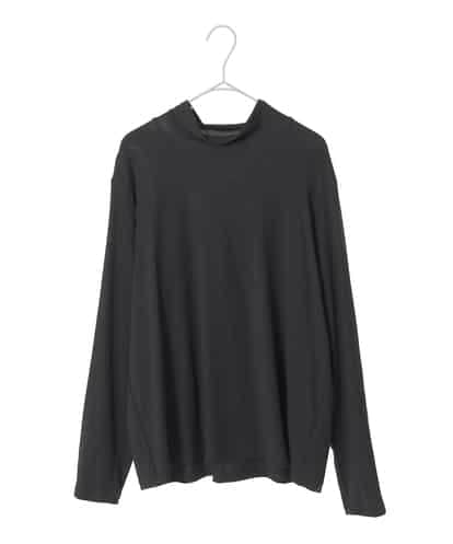 RMKCD70180 HIROKO BIS GRANDE 【大きいサイズ】配色ラインハイネックインナートップ /洗える