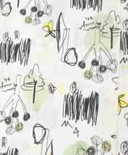 RMKDD60250 HIROKO BIS GRANDE(ヒロコ ビス グランデ) 【大きいサイズ】アートプリントカットソー ホワイト