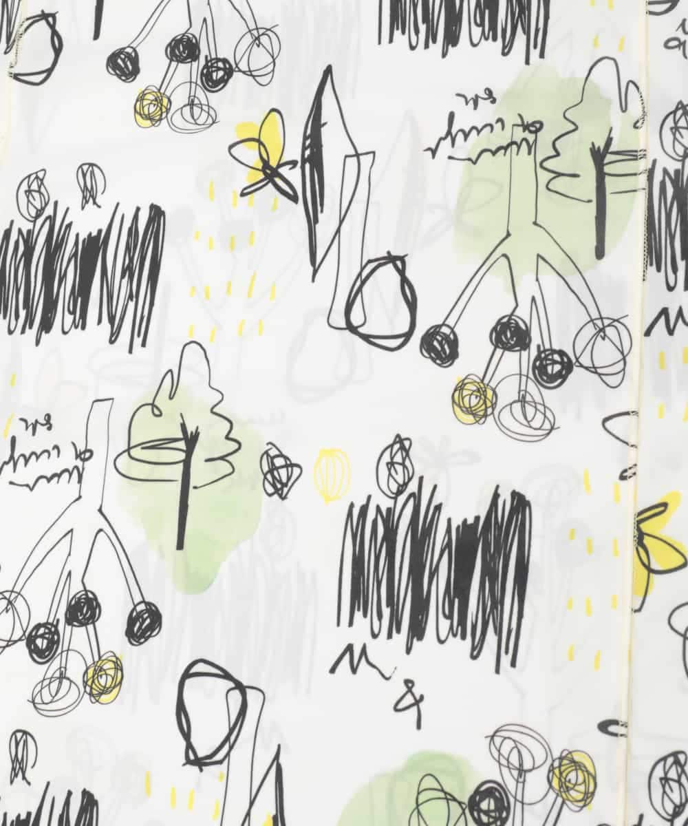 RMKDD60250 HIROKO BIS GRANDE(ヒロコ ビス グランデ) 【大きいサイズ】アートプリントカットソー ホワイト