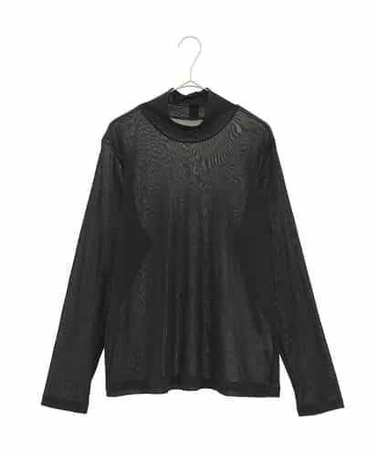 RMKED85070 HIROKO BIS GRANDE 【大きいサイズ】シアーハイネックカットソー /洗濯機で洗える