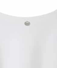 RMKFD70130 HIROKO BIS GRANDE(ヒロコ ビス グランデ) フレンチスリーブコットンカットソー ホワイト