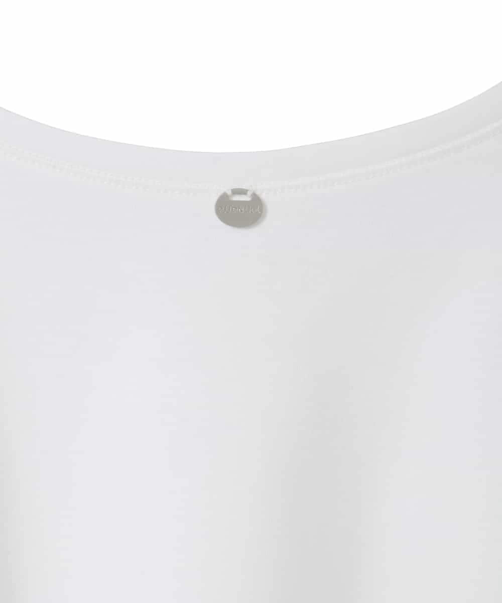 RMKFD70130 HIROKO BIS GRANDE(ヒロコ ビス グランデ) フレンチスリーブコットンカットソー ホワイト