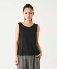 RMKGE76069 HIROKO BIS GRANDE(ヒロコ ビス グランデ) 【大きいサイズ】ベーシックインナータンクトップ /洗濯機で洗える ブラック