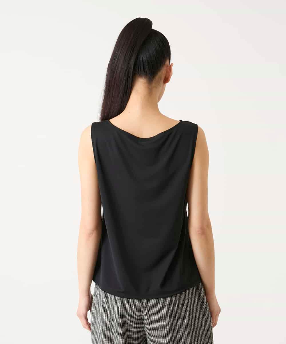 RMKGE76069 HIROKO BIS GRANDE(ヒロコ ビス グランデ) 【大きいサイズ】ベーシックインナータンクトップ /洗濯機で洗える ブラック