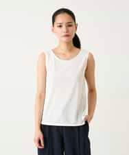 RMKGE76069 HIROKO BIS GRANDE(ヒロコ ビス グランデ) 【大きいサイズ】ベーシックインナータンクトップ /洗濯機で洗える ブラック