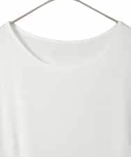 RMKGE80098 HIROKO BIS GRANDE(ヒロコ ビス グランデ) キャップスリーブデザインカットソー ホワイト