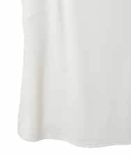 RMKGE80098 HIROKO BIS GRANDE(ヒロコ ビス グランデ) キャップスリーブデザインカットソー ホワイト