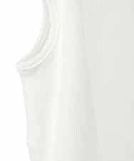 RMKGE80098 HIROKO BIS GRANDE(ヒロコ ビス グランデ) キャップスリーブデザインカットソー ホワイト