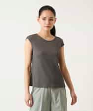 RMKGE80098 HIROKO BIS GRANDE(ヒロコ ビス グランデ) キャップスリーブデザインカットソー ホワイト