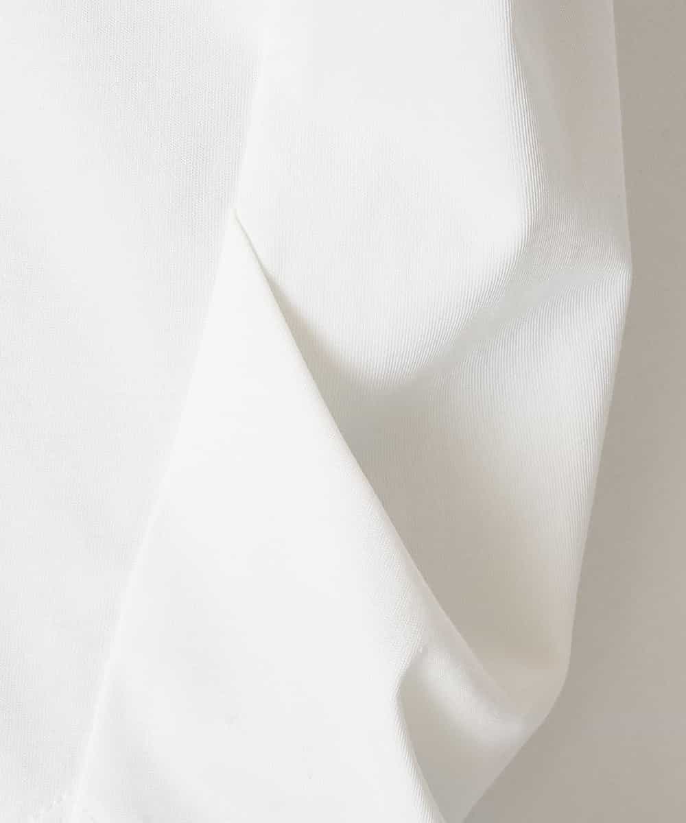 RMKGQ81150 HIROKO BIS GRANDE(ヒロコ ビス グランデ) 【洗濯機で洗える】オーバーサイズTシャツ ホワイト