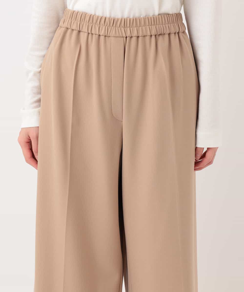 RMLAV77190 HIROKO BIS GRANDE(ヒロコ ビス グランデ) 2WAYストレッチストレートワイドパンツ ベージュ