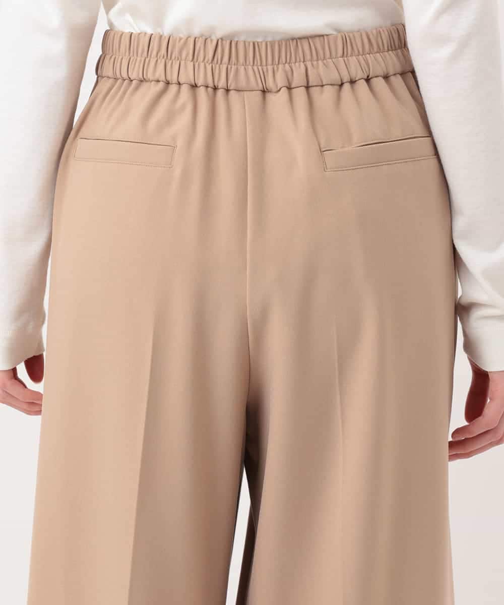 RMLAV77190 HIROKO BIS GRANDE(ヒロコ ビス グランデ) 2WAYストレッチストレートワイドパンツ ベージュ