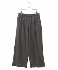 RMLAV77190 HIROKO BIS GRANDE(ヒロコ ビス グランデ) 2WAYストレッチストレートワイドパンツ グレー