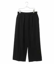 RMLAV77190 HIROKO BIS GRANDE(ヒロコ ビス グランデ) 2WAYストレッチストレートワイドパンツ ブラック